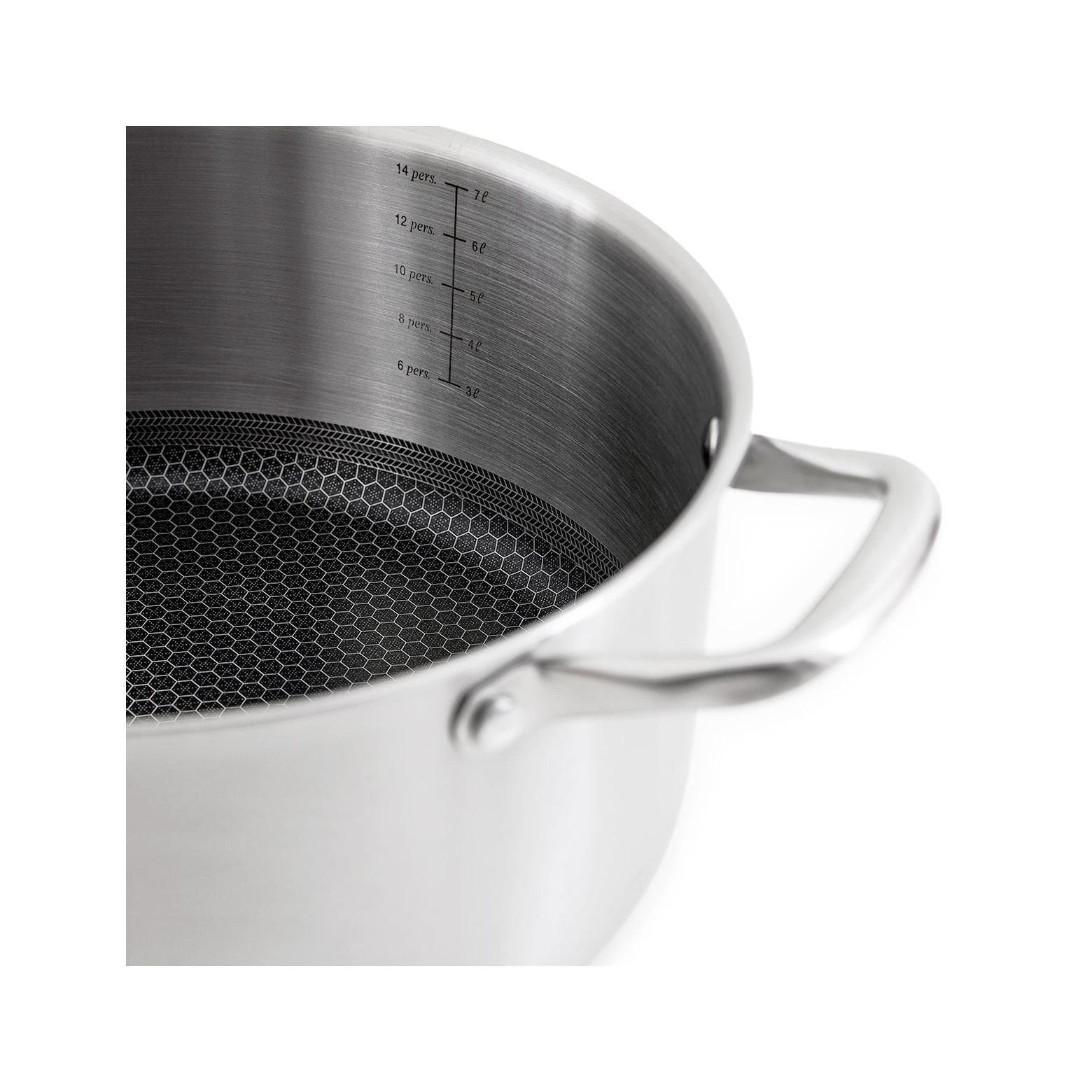 BlackSteel - Marmite - Inox Triplex - Argenté