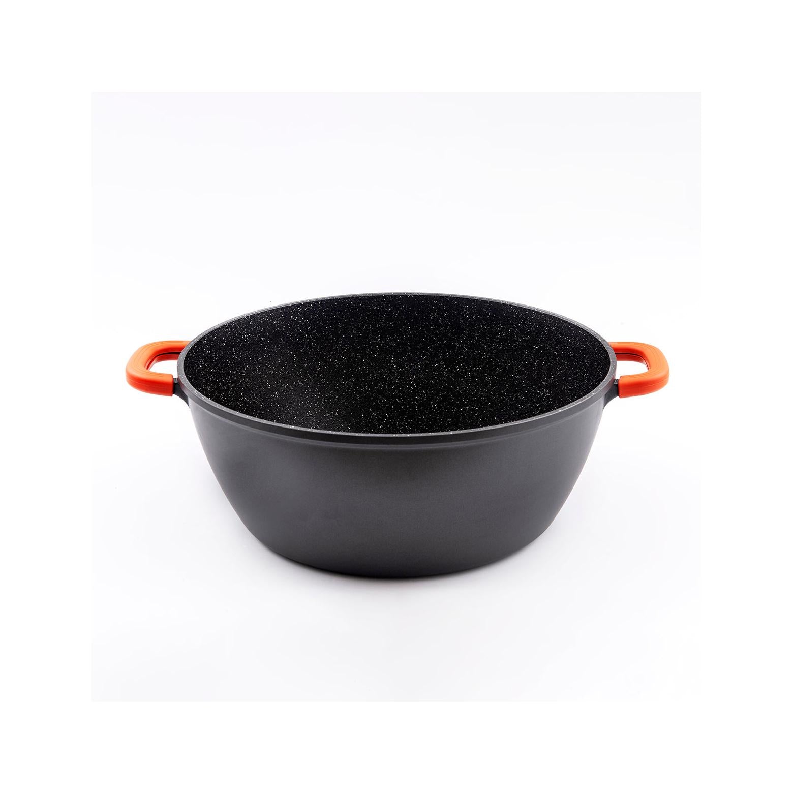 Non-Stick Dutch Oven - Aluminum - Black