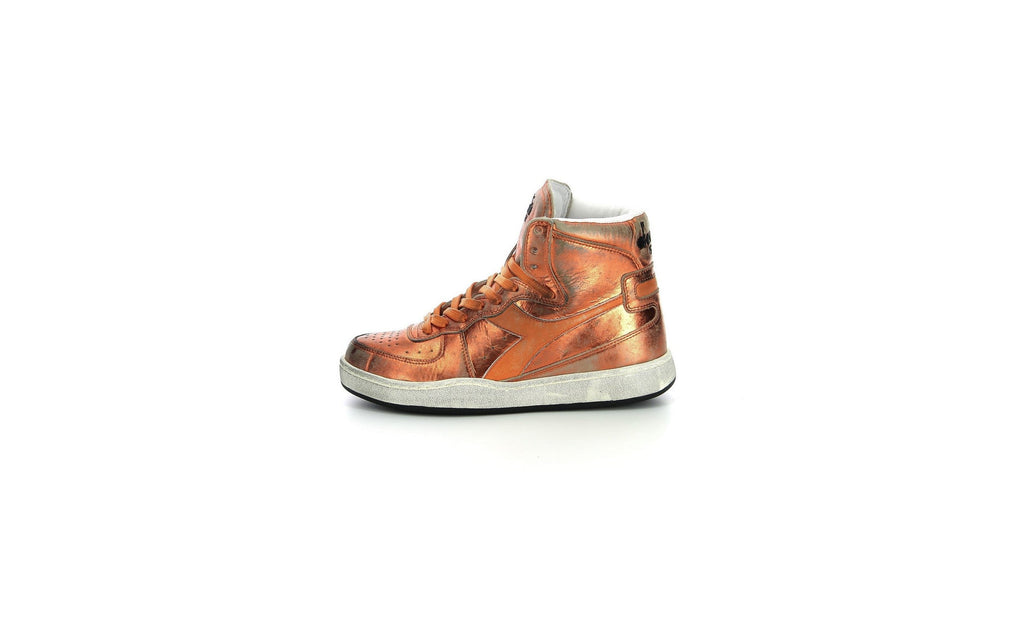 Sneakers Haut Mi Baske Met Us - Coral Rose - Mixte
