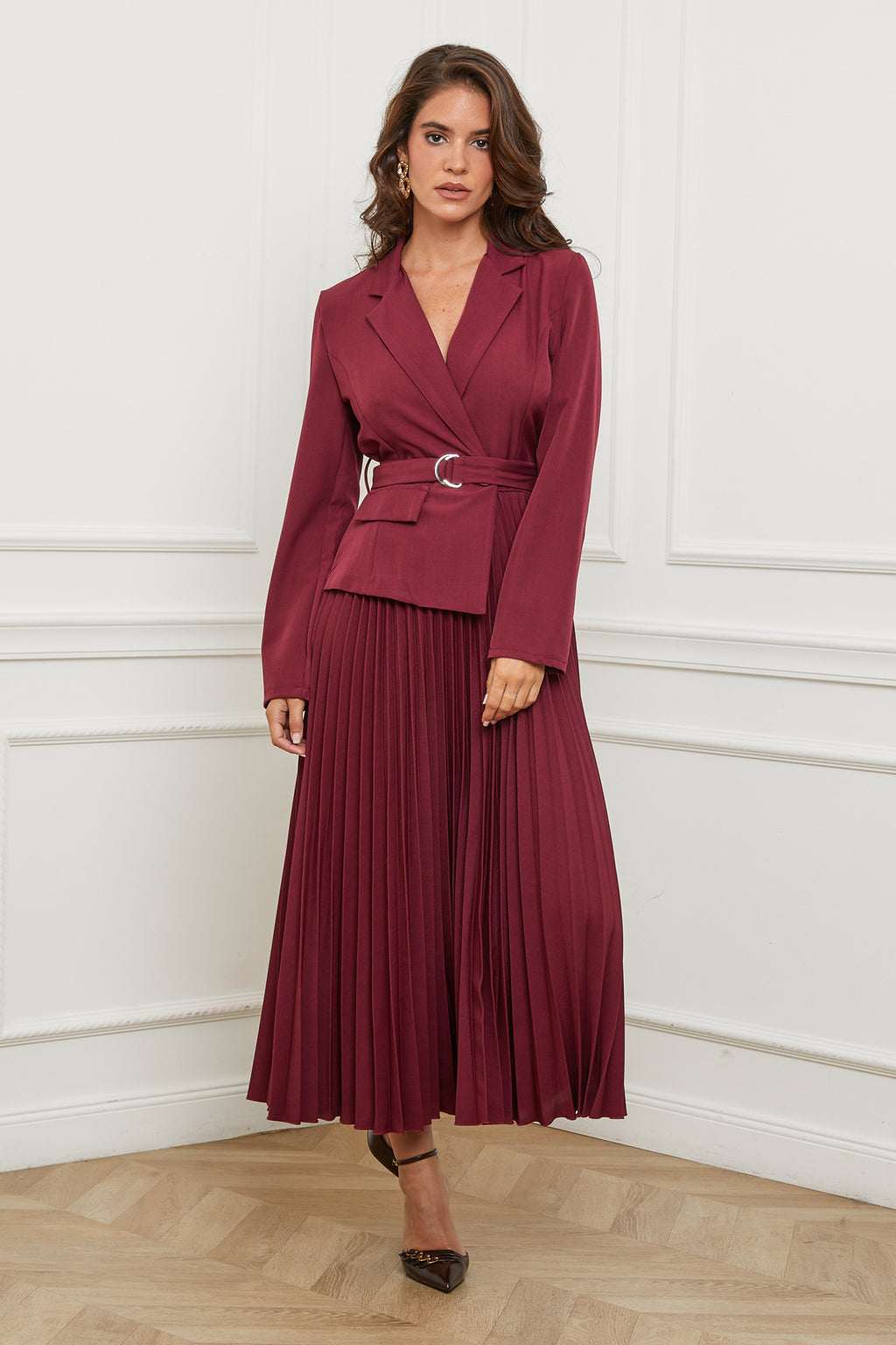 Dress - Burgundy