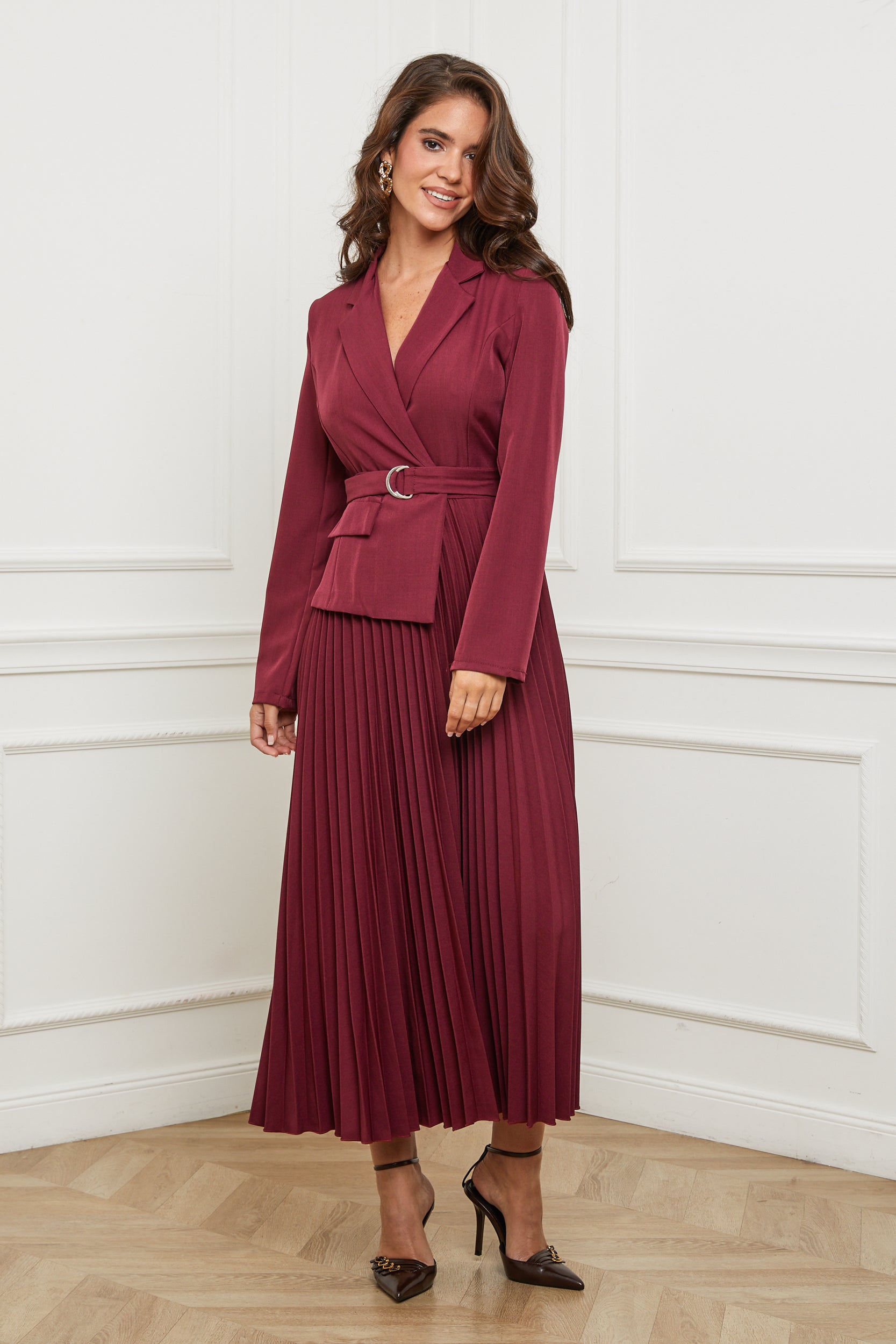 Dress - Burgundy