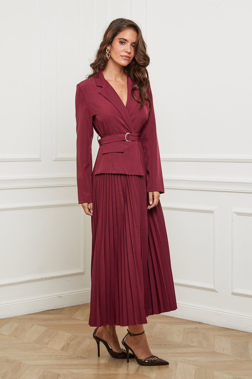 Dress - Burgundy