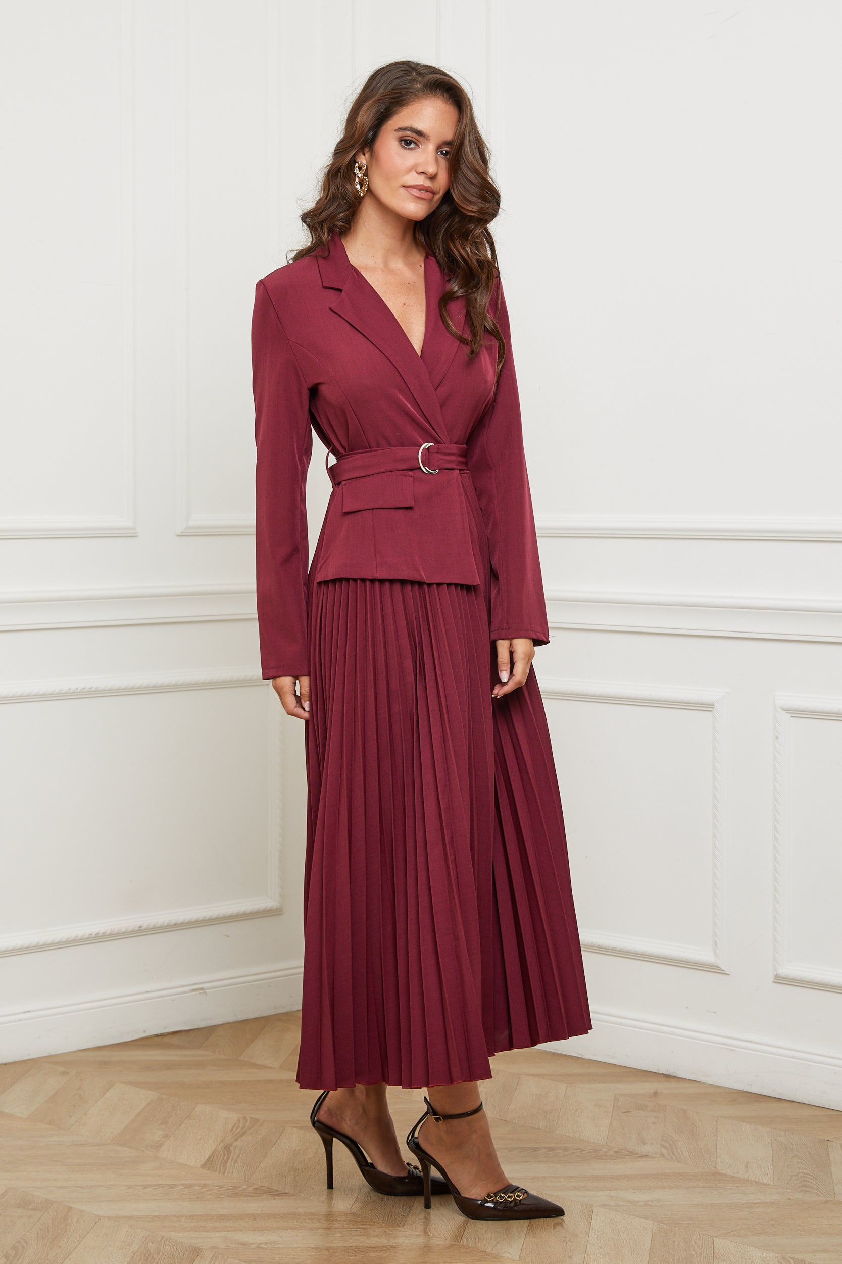 Dress - Burgundy