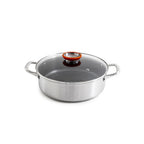 BlackSteel - Sautoir - Inox Triplex - Argenté