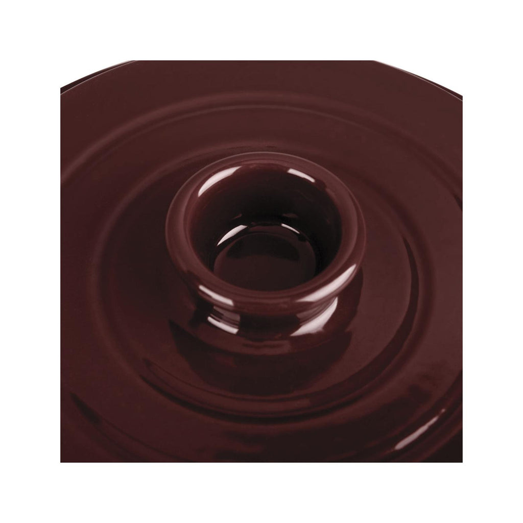 MasseIron - Round Casserole - Enameled Cast Iron - Merlot