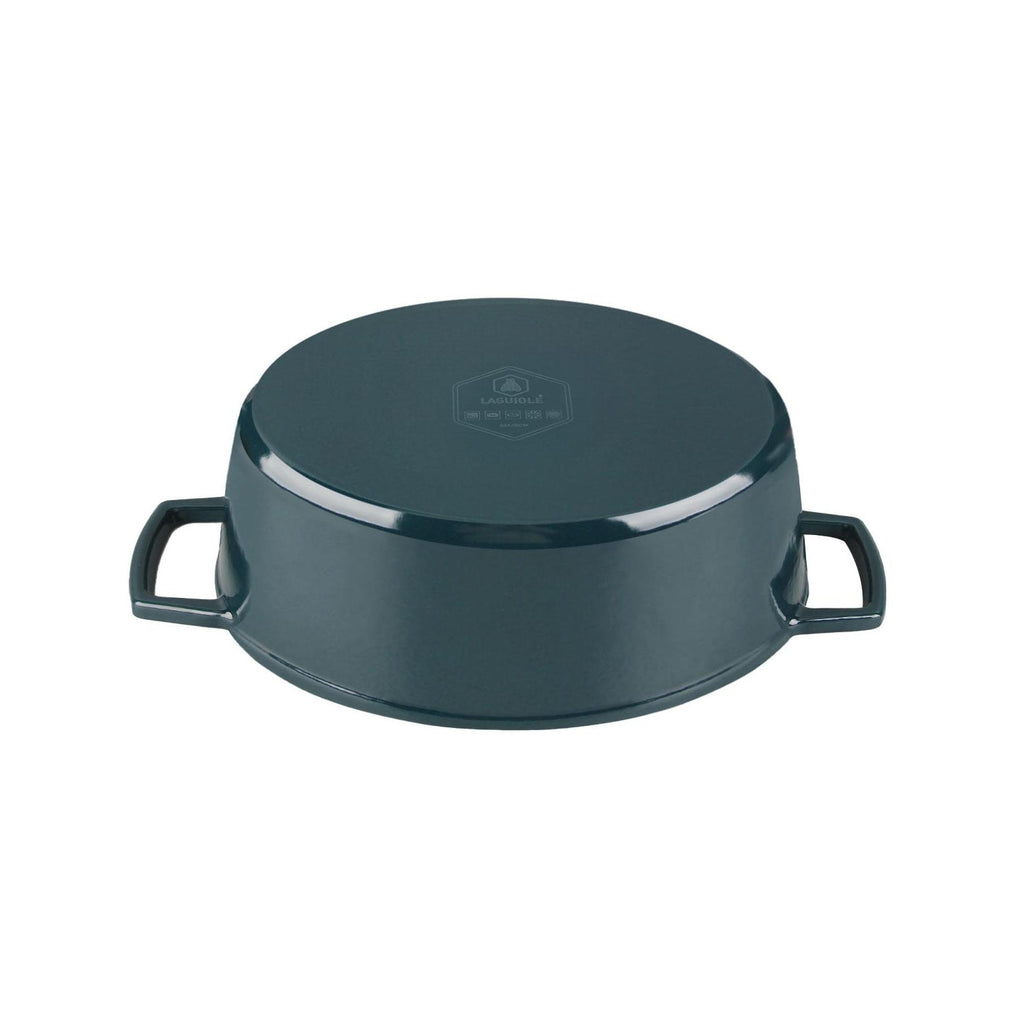 MasseIron - Oval Casserole - Enameled Cast Iron - Emerald