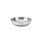 Réactif - Set of 3 Removable Frying Pans - Stainless Steel - Silver