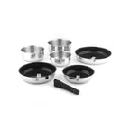Reagent - 7 Piece Removable Non-Stick Set - Stainless Steel - Silver