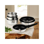 Reagent - 7 Piece Removable Non-Stick Set - Stainless Steel - Silver
