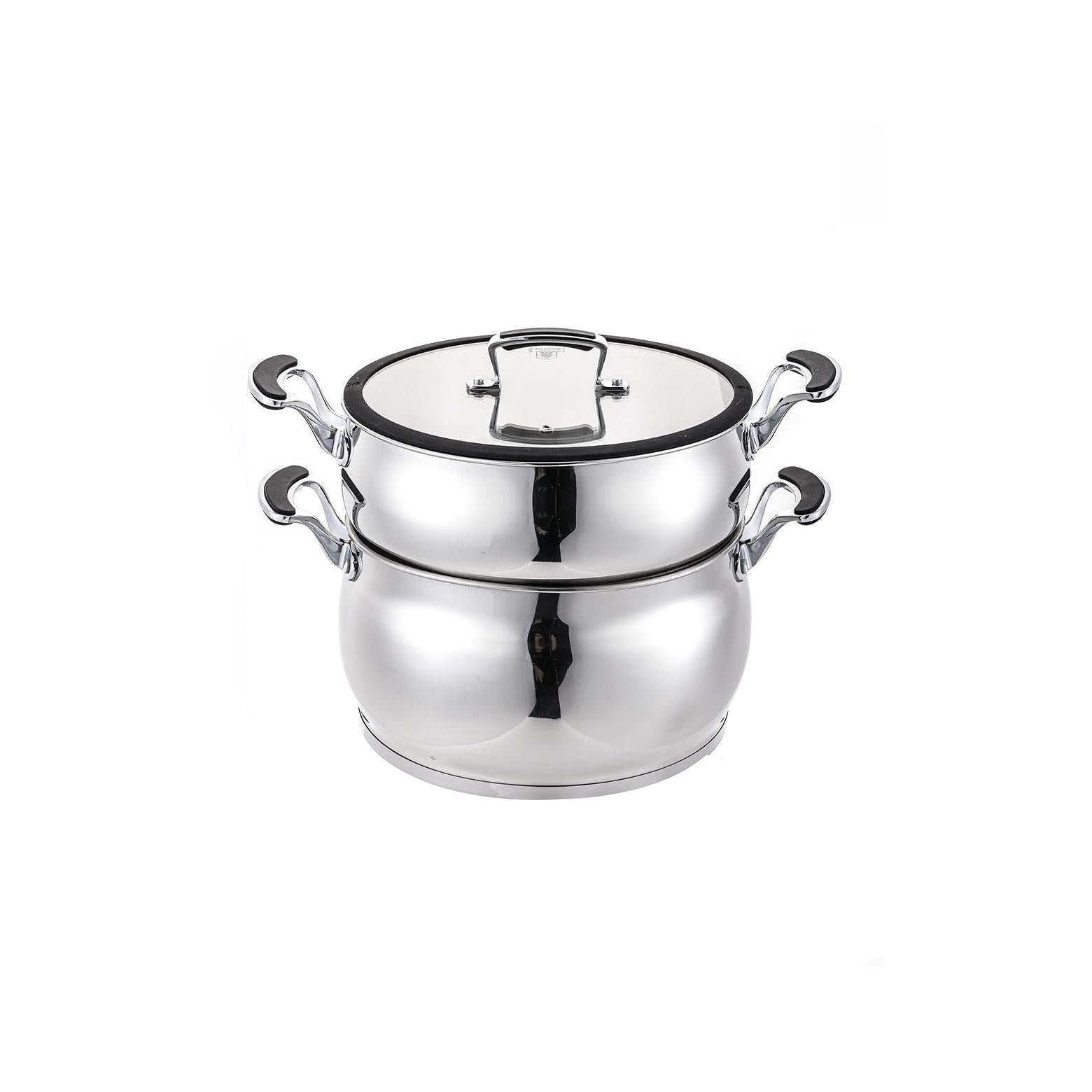 Couscous maker - Stainless steel - Silver
