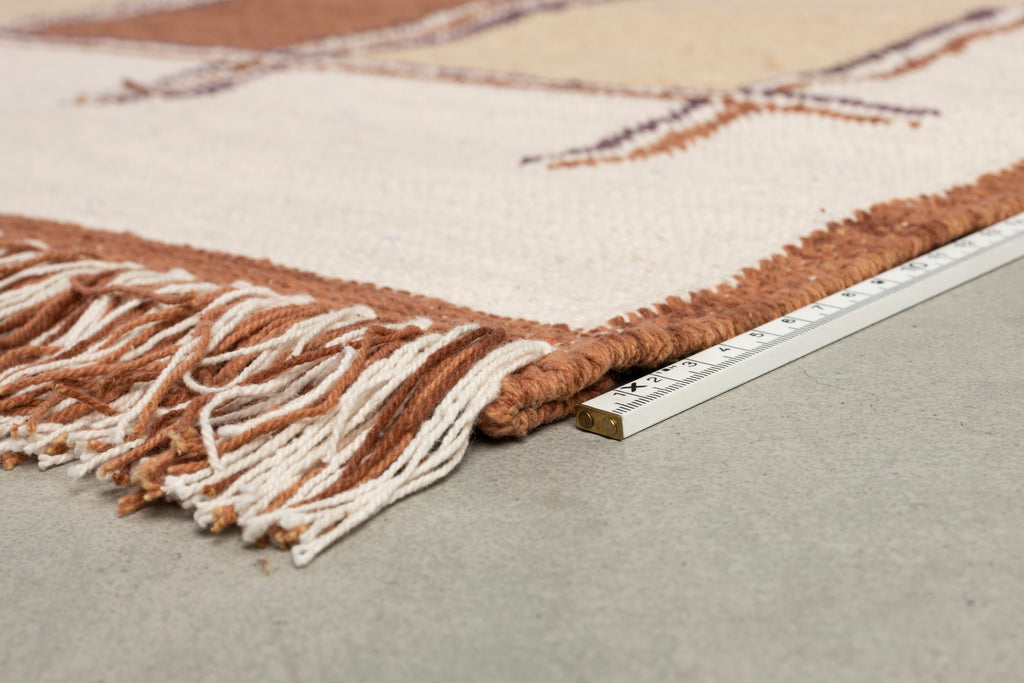 Gambit - Rug - Cotton - Beige/Terracotta