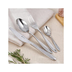 Pivoine - 24 Piece Cutlery Set - Stainless Steel - Silver