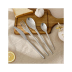 Jonquille - 24 Piece Cutlery Set - Stainless Steel - Silver