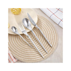 Jonquille - 24 Piece Cutlery Set - Stainless Steel - Silver
