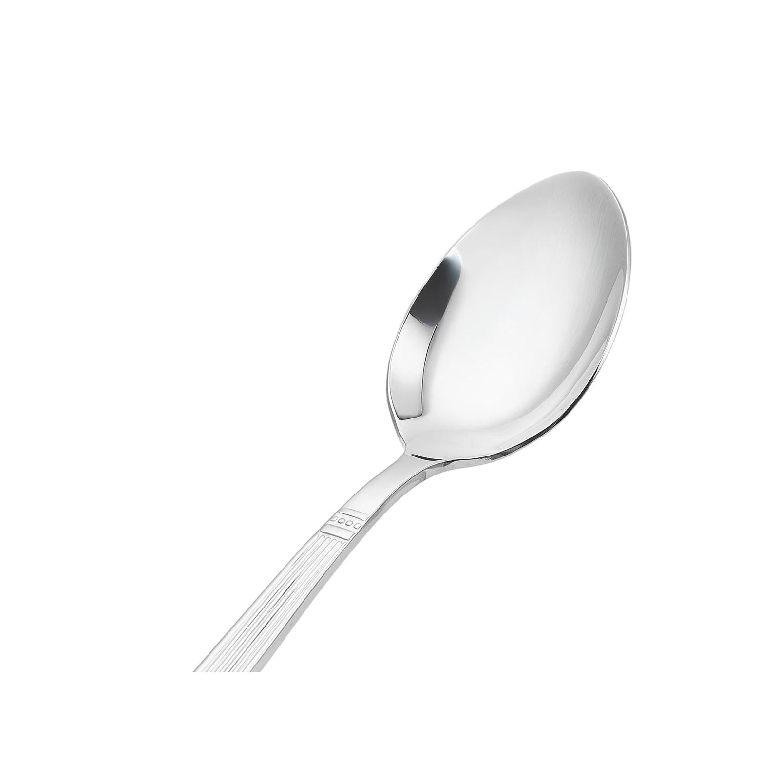 Iris - 24 Piece Cutlery Set - Stainless Steel - Silver