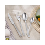 Iris - 24 Piece Cutlery Set - Stainless Steel - Silver