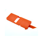 Set 3 Pieces Vegetable Peeler + Julienne Peeler + Mini Grater - Orange / Silver