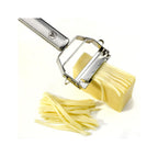 Set 3 Pieces Vegetable Peeler + Julienne Peeler + Mini Grater - Orange / Silver