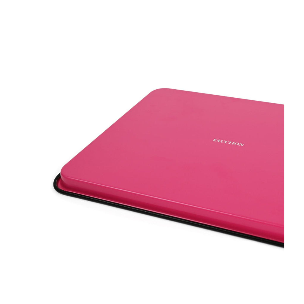 Fauchon - Plaque À Pâtisserie - 38X28Cm - Noir / Fushia