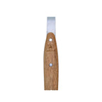 Sève - Juego de 2 utensilios para barbacoa Espátula + Pinzas - Acero y madera de acacia - Plata / Madera