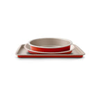 Set Pâtisserie 3 Pièces - Aluminium - Champagne / Terracotta