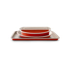 Set Pâtisserie 4 Pièces - Aluminium - Champagne / Terracotta