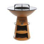Brazier With Accessories And Protective Cover - Metal - Bronze
