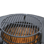 Brazier With Accessories And Protective Cover - Metal - Bronze