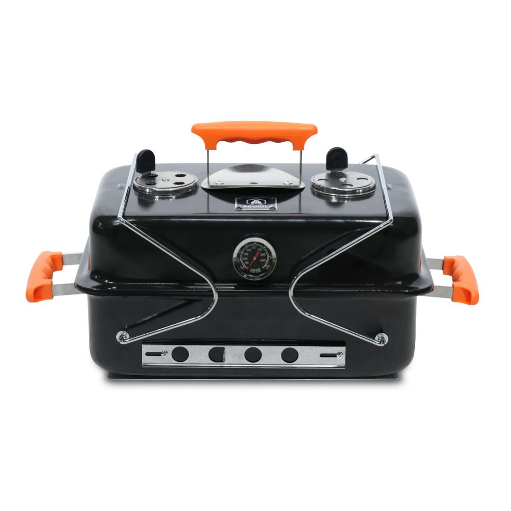 Portable Grill - Steel - Black