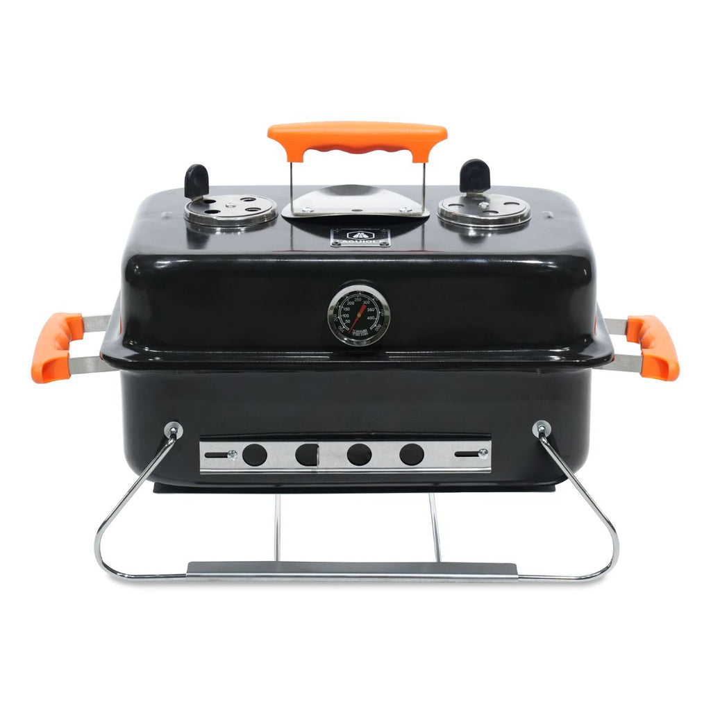 Portable Grill - Steel - Black