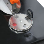 Portable Grill - Steel - Black