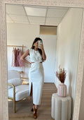 Vestido Julie Beige