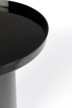 Shiny Bomb - Side Table - Aluminum - Black