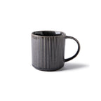 Carbón - Juego de 2 Tazas - Gres reactivo - Negro