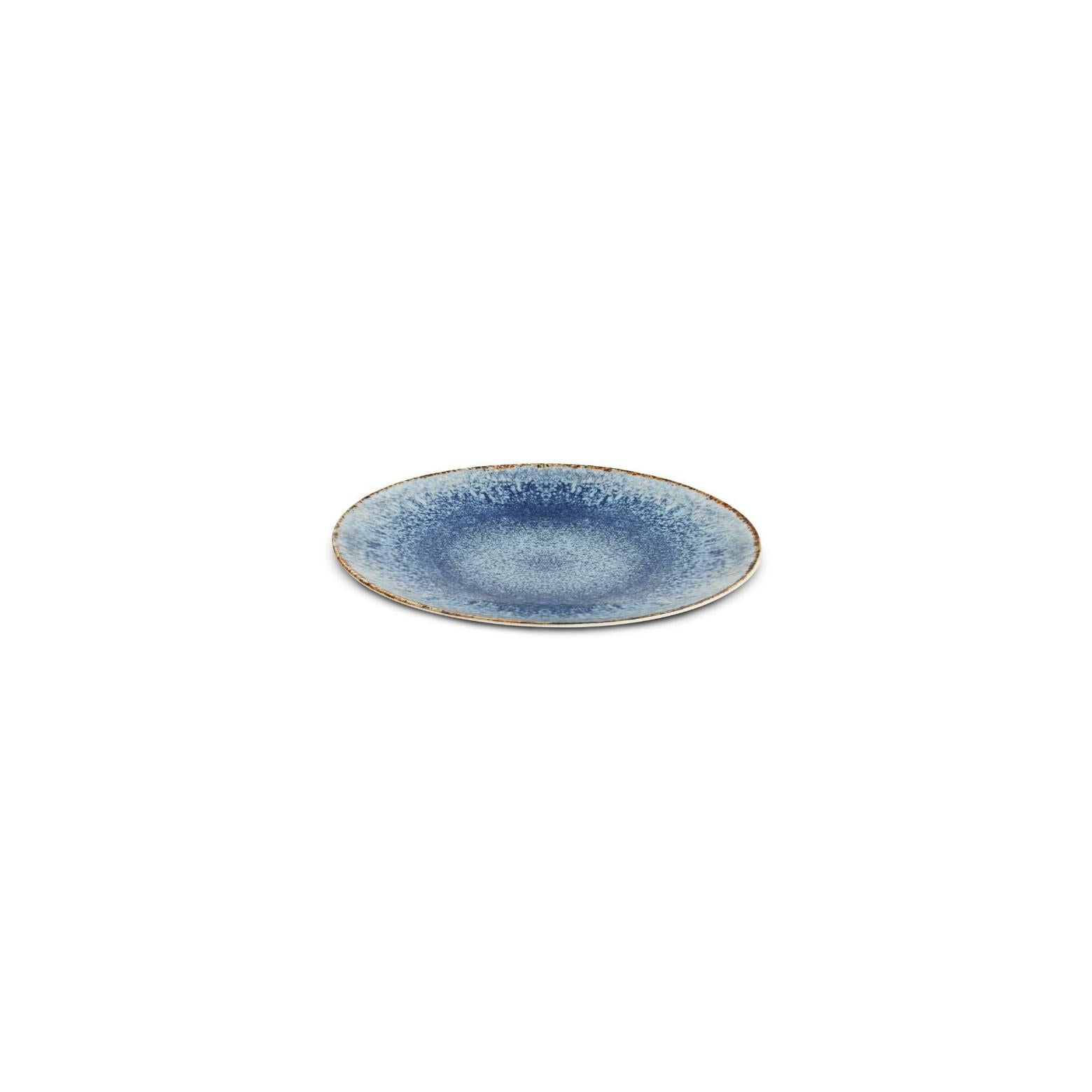 Rivage Azur - Servicio de mesa de 18 piezas - Porcelana - Azul