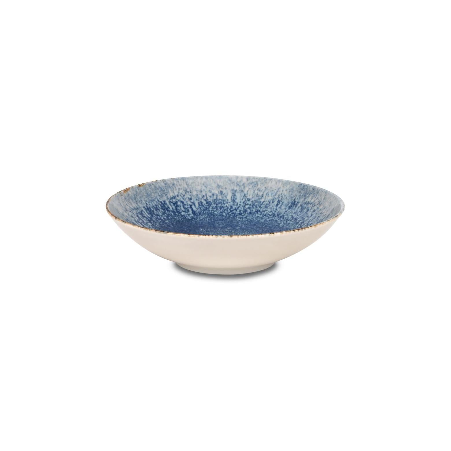Rivage Azur - Servicio de mesa de 18 piezas - Porcelana - Azul