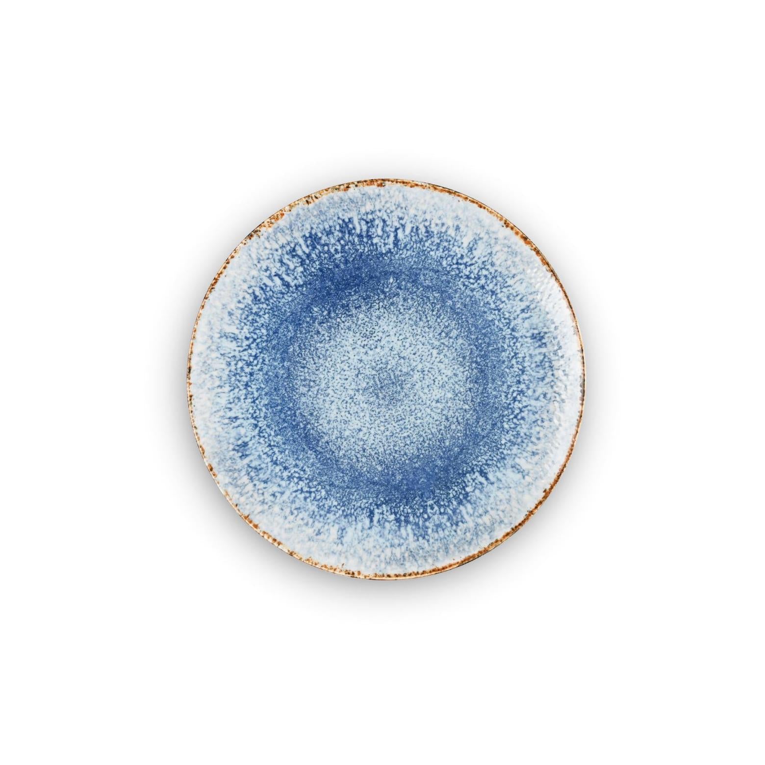 Rivage Azur - Servicio de mesa de 18 piezas - Porcelana - Azul