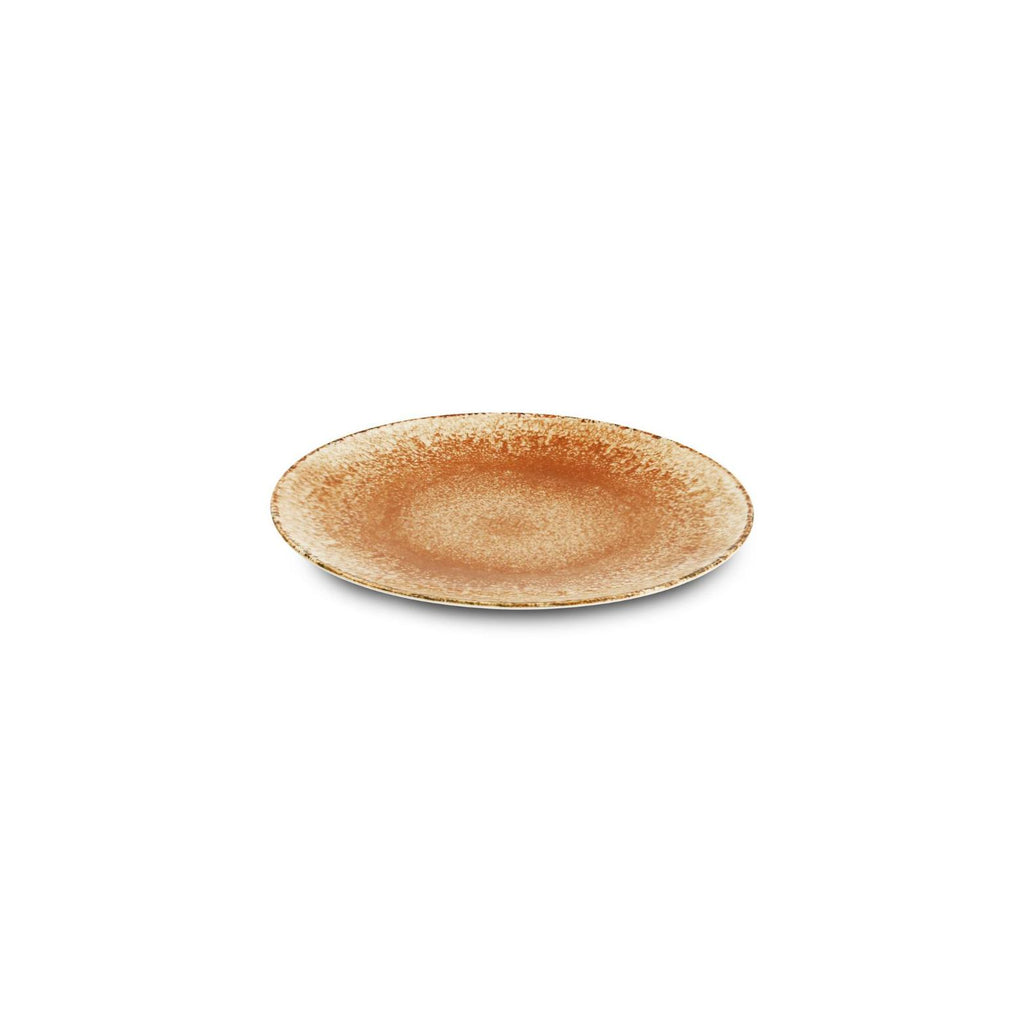 Rivage Sable - Vajilla de 18 piezas - Porcelana - Amarillo