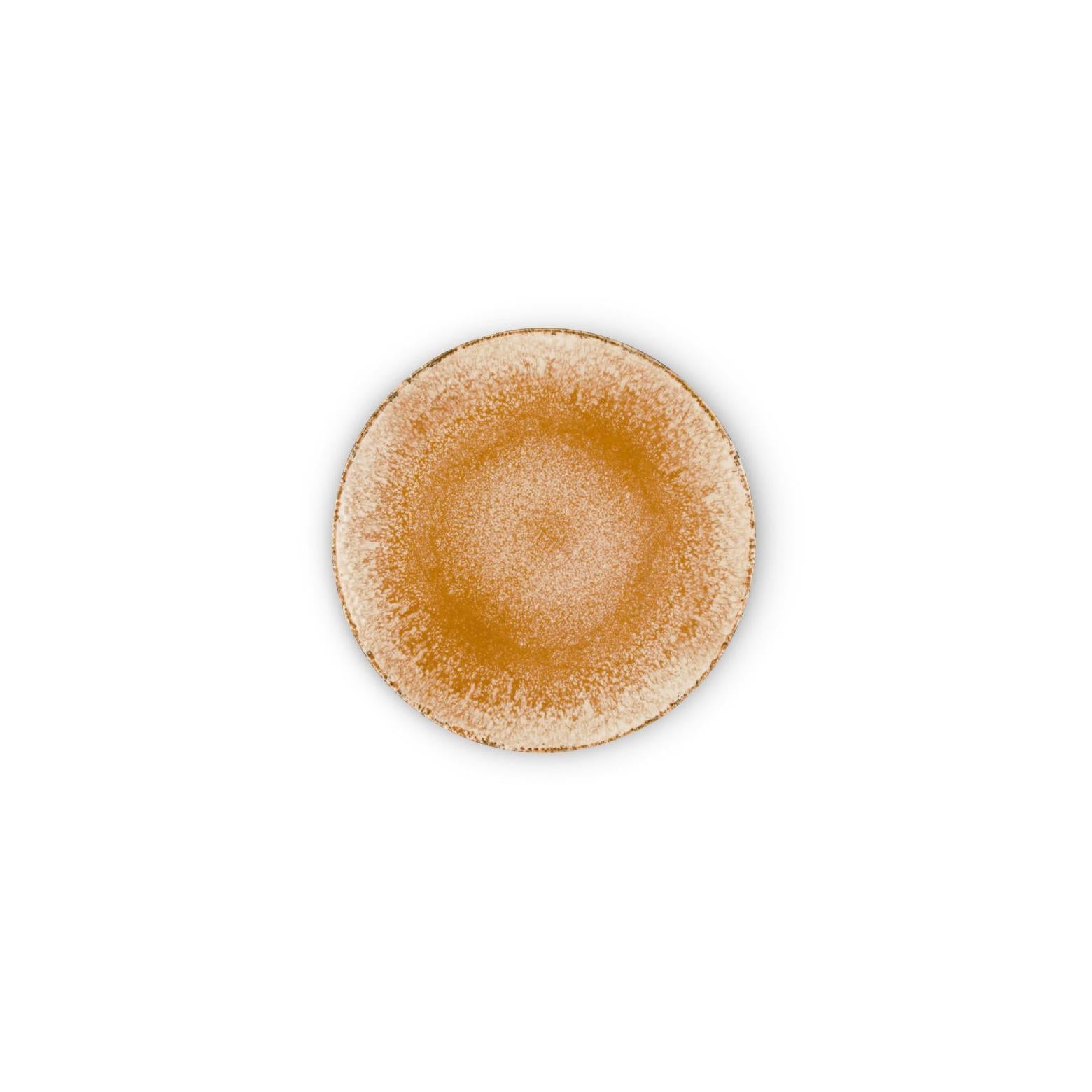 Rivage Sable - Vajilla de 18 piezas - Porcelana - Amarillo
