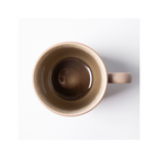 Iris Taupe - Set of 2 Mugs - Reactive Stoneware - Taupe