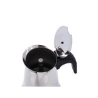 Italian coffee maker - Stainless steel - Silver