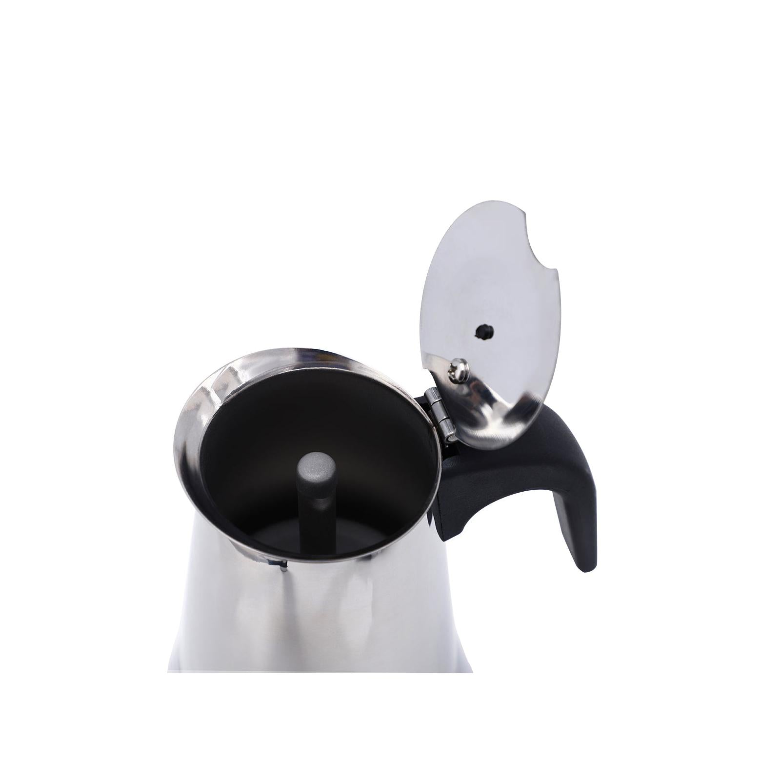 Italian coffee maker - Stainless steel - Silver