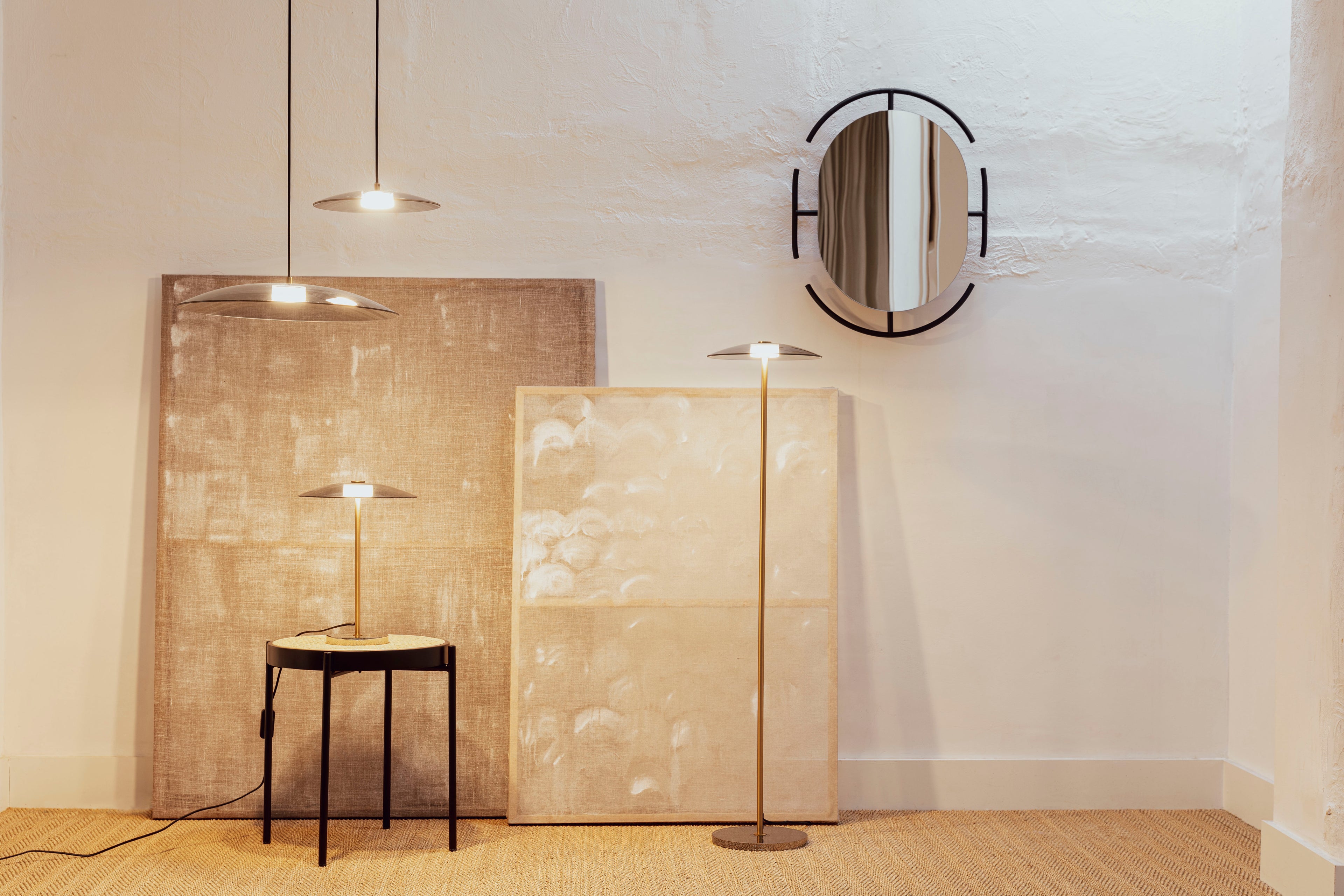 Float '50 - Pendant light - Glass - Gold