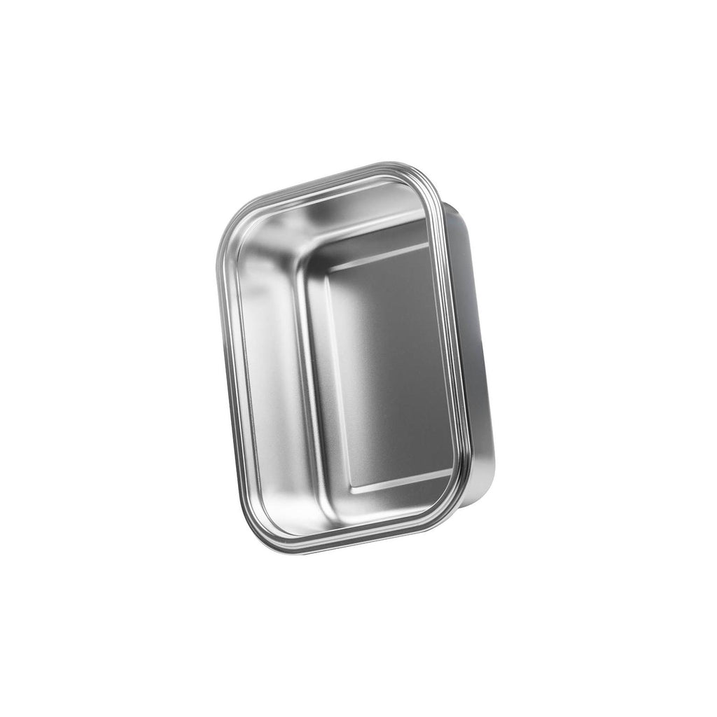 Juego de 3 Cajas Rectangulares - Acero Inoxidable - Plata