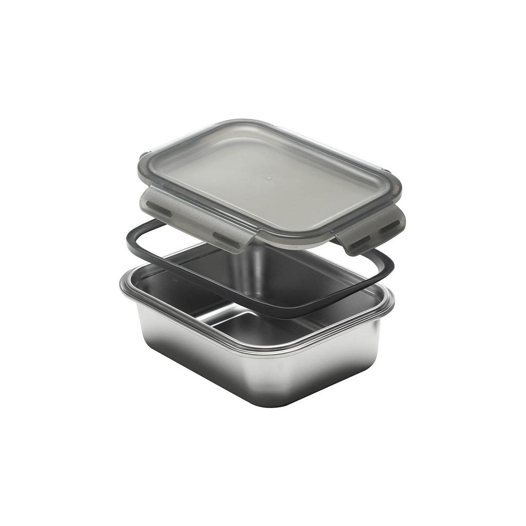 Lot De 7 Boîtes Rectangulaires - Inox - Argent