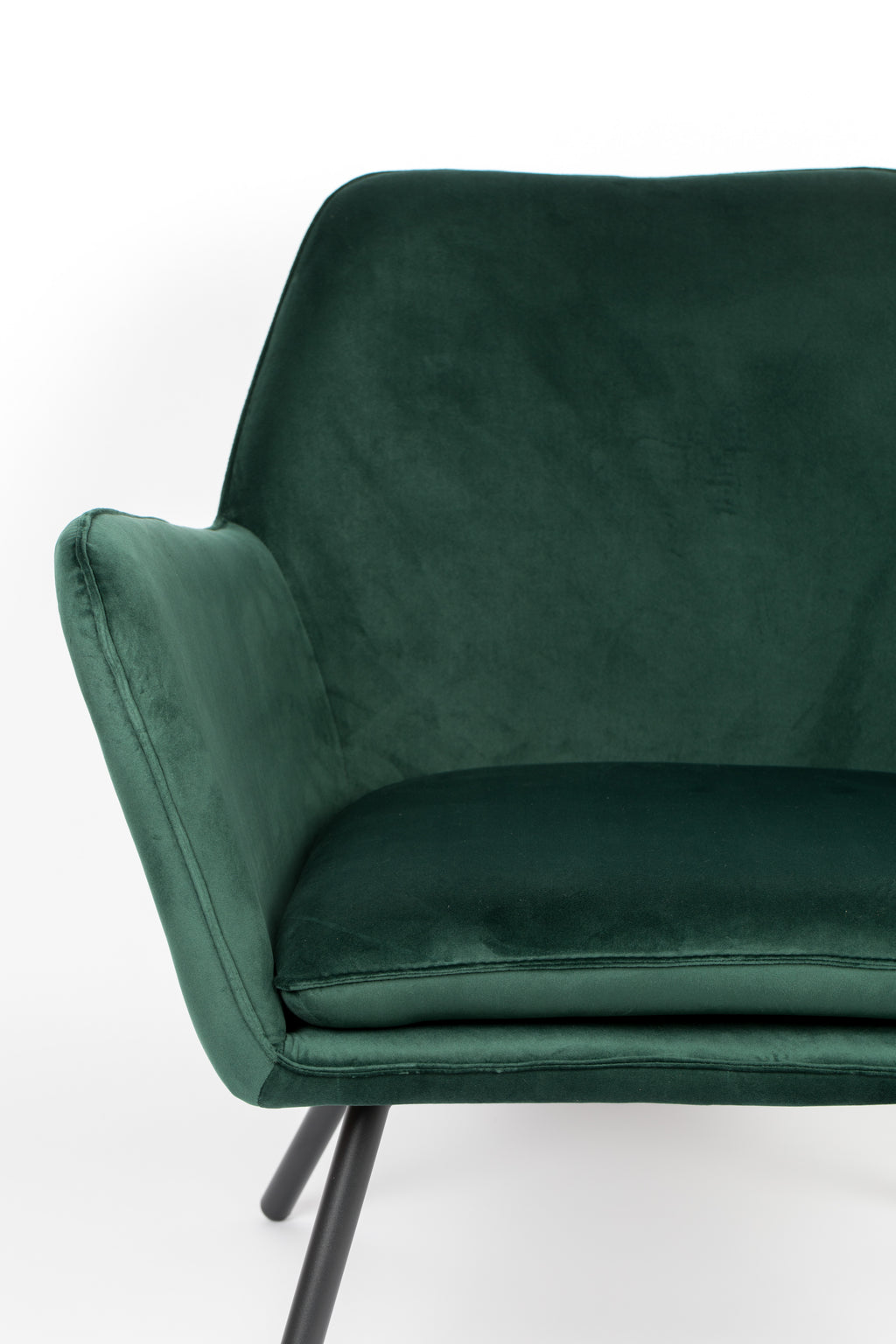 Bon Velours - Lounge Chair - Fabric - Green