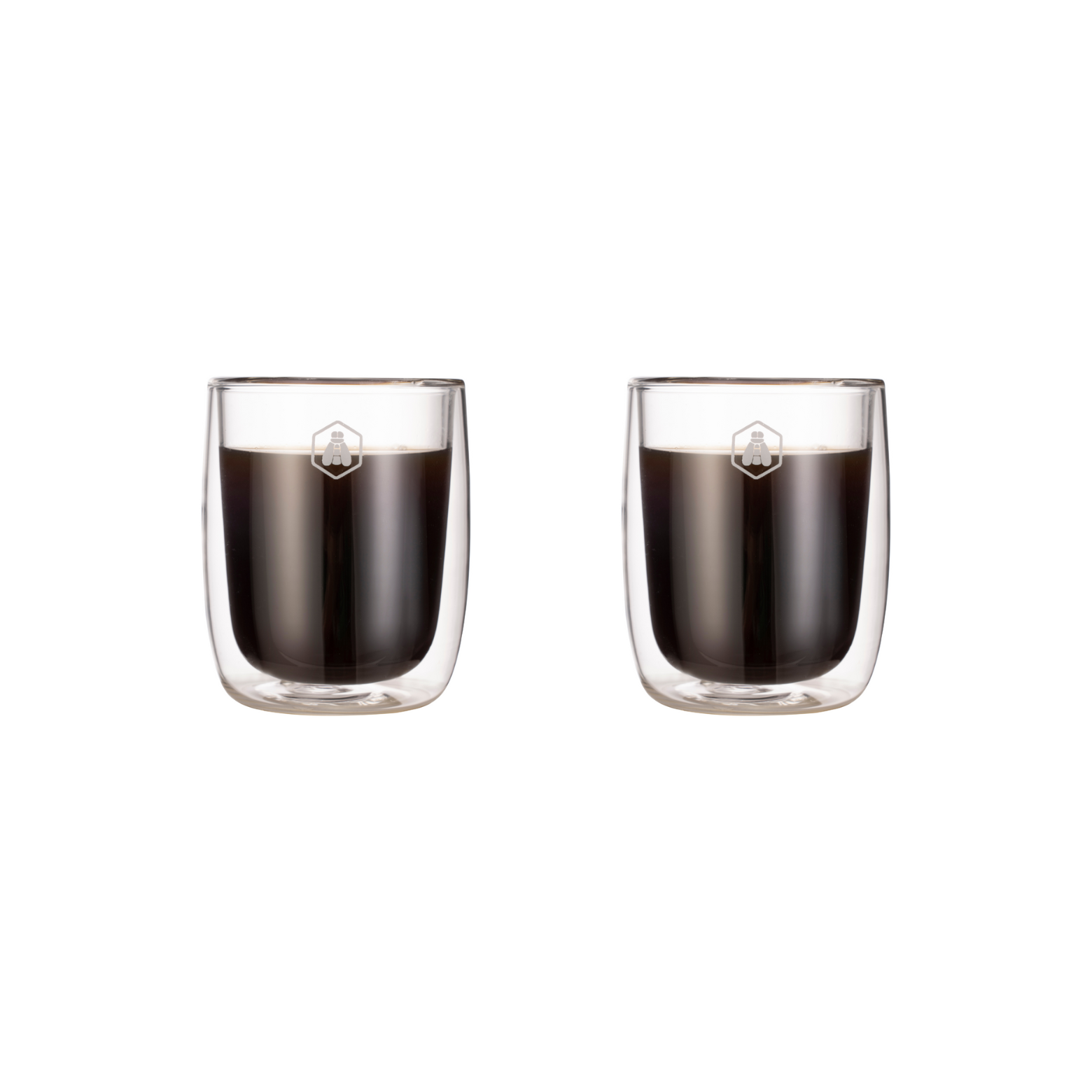 Lot De 2 Tasses À Cappuccino Double Paroi - Verre - Transparent