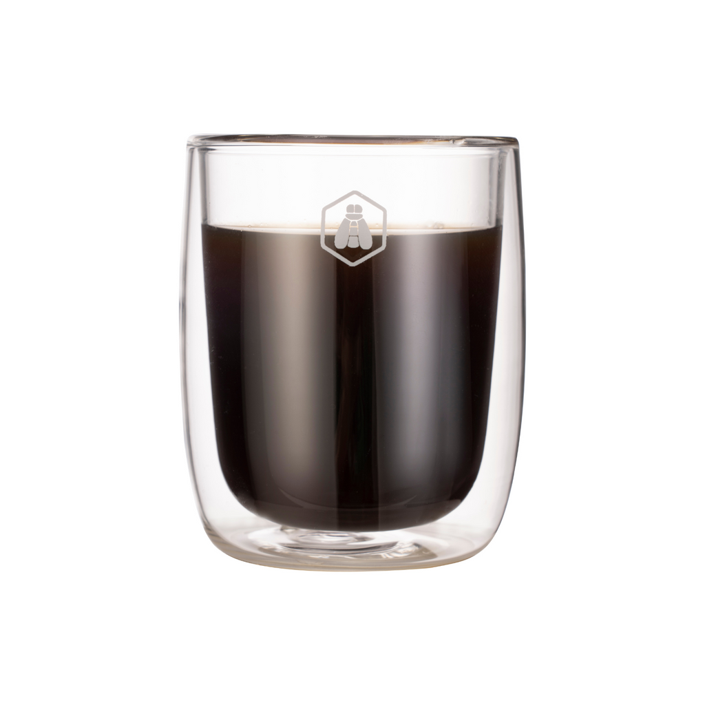 Lot De 2 Tasses À Cappuccino Double Paroi - Verre - Transparent