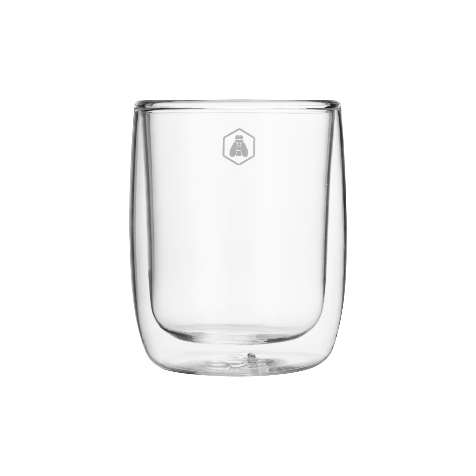 Lot De 2 Tasses À Cappuccino Double Paroi - Verre - Transparent