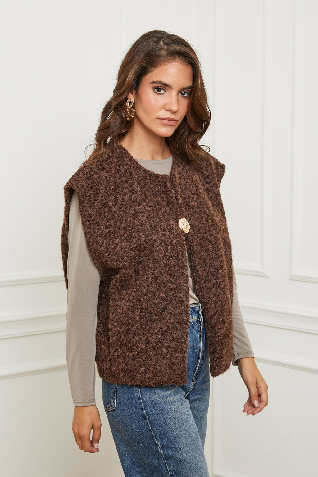 Vest - Choco